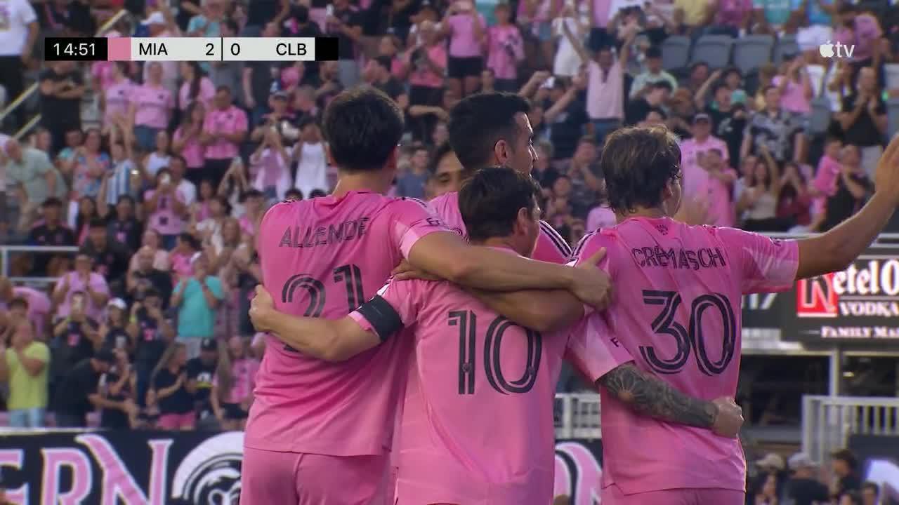 Lionel Messi becomes Inter Miami's top goal scorer in MLS
