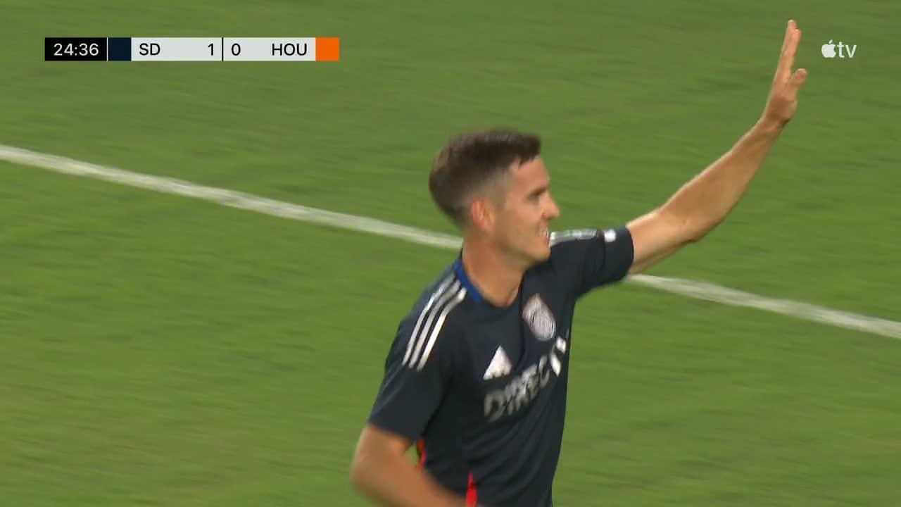 Milan Iloski gets on the scoresheet for San Diego FC