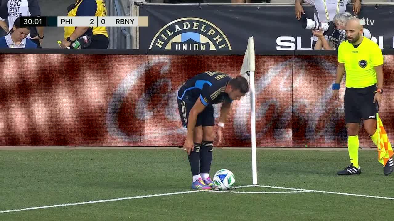 Union score twice in first half to beat Red Bulls