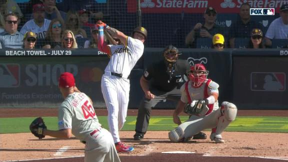 Padres' Jackson Merrill Hits Two Home Runs, Secures Win Over Phillies