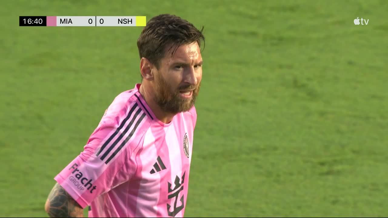 Messi notches a brace in 5th straight game in Inter Miami's win