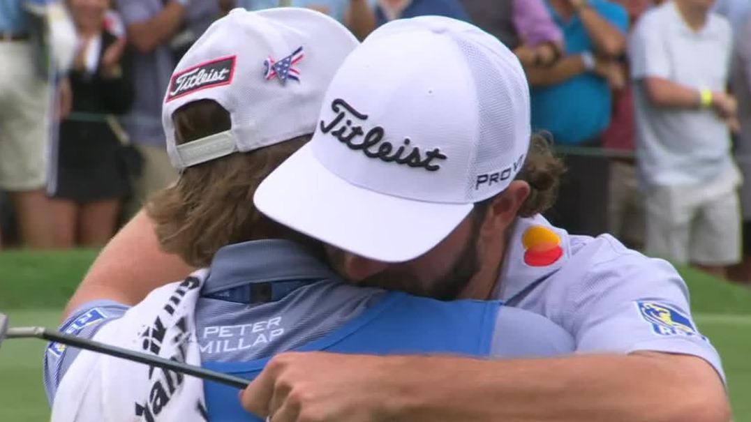 Cameron Young wins Wyndham Championship for 1st PGA Tour victory