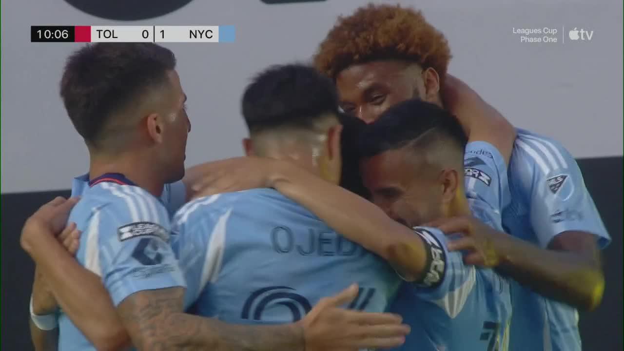 Alonso Martínez finds the back of the net for New York City FC