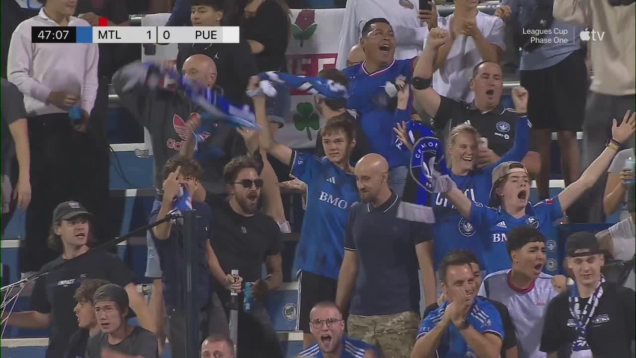 Prince Owusu finds the back of the net for Montreal Impact