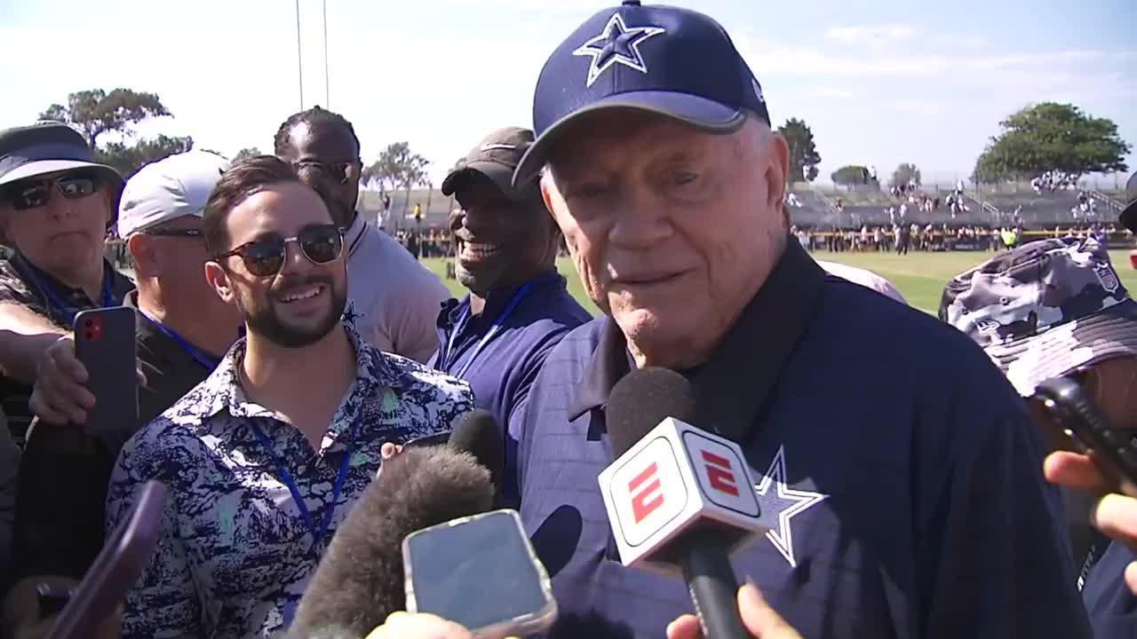Jerry Jones not confident Parsons will be on field for Cowboys' opener