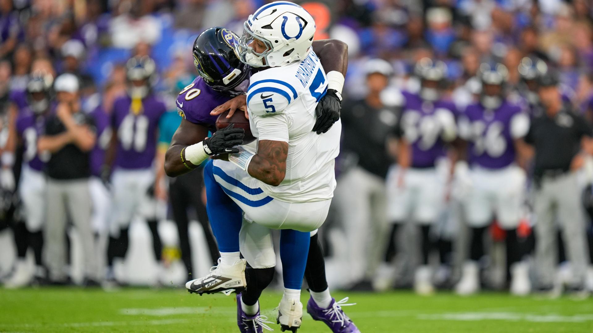 Anthony Richardson exits preseason game with finger injury