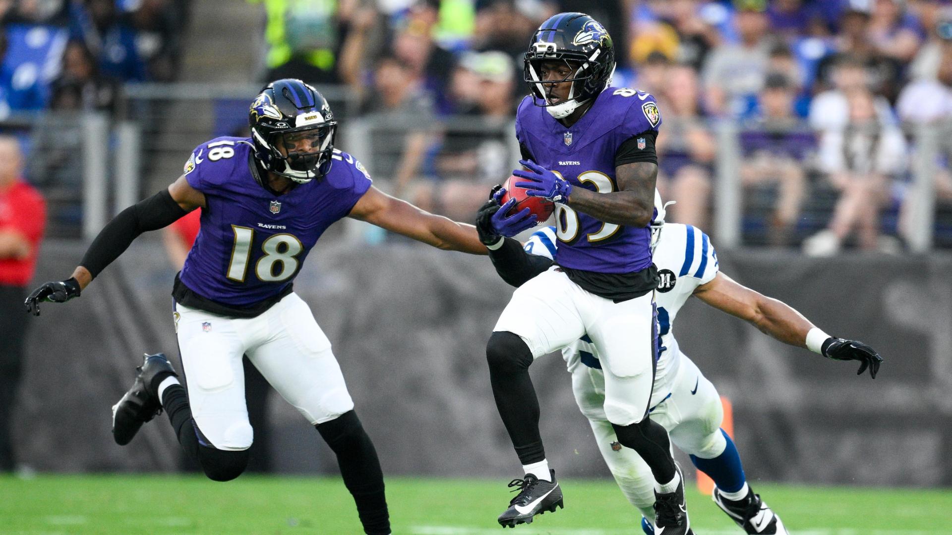 LaJohntay Wester takes punt to the house for Ravens
