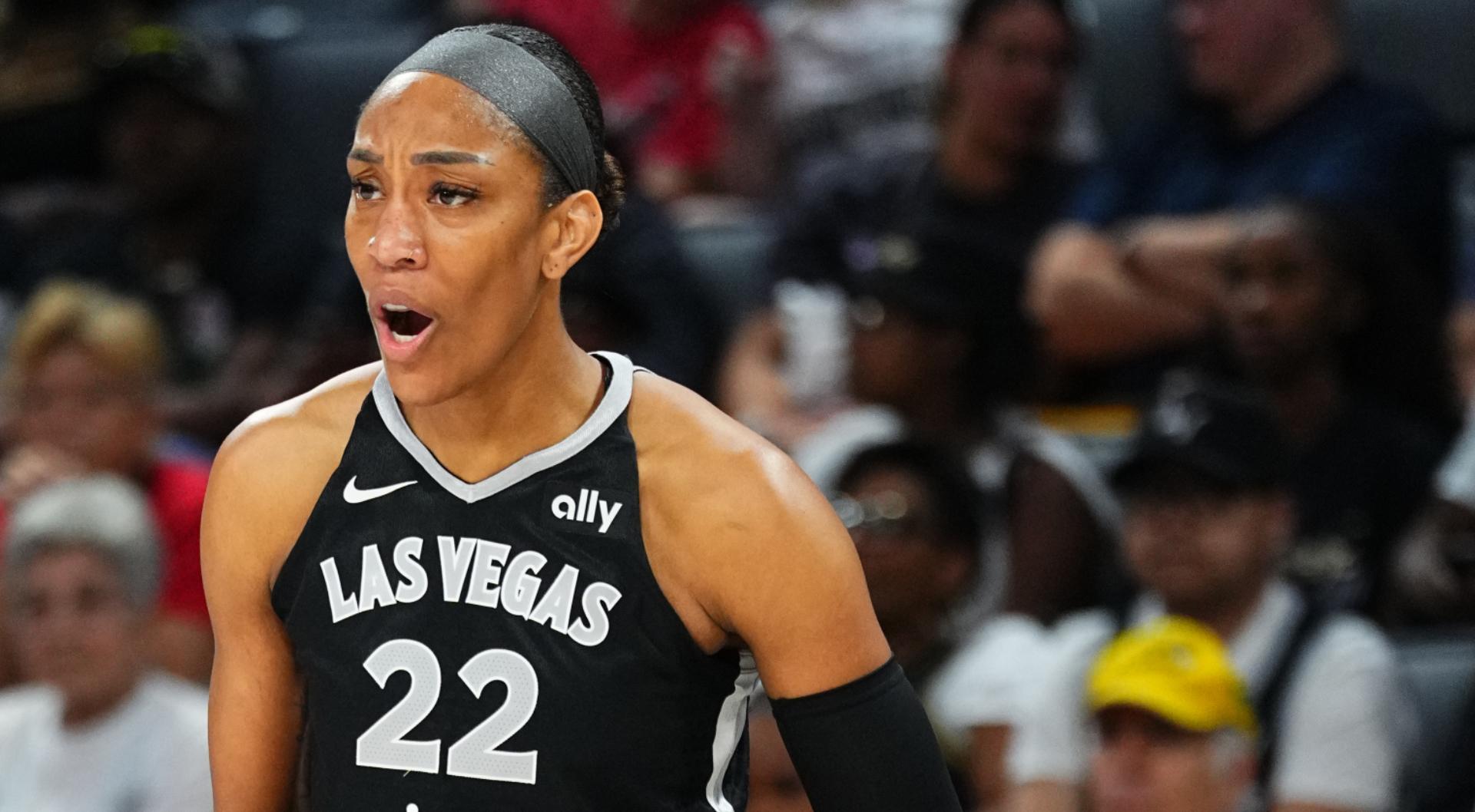 A'ja Wilson makes WNBA history with 32-point, 20-rebound effort