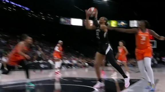 A'ja Wilson - Las Vegas Aces Center - ESPN