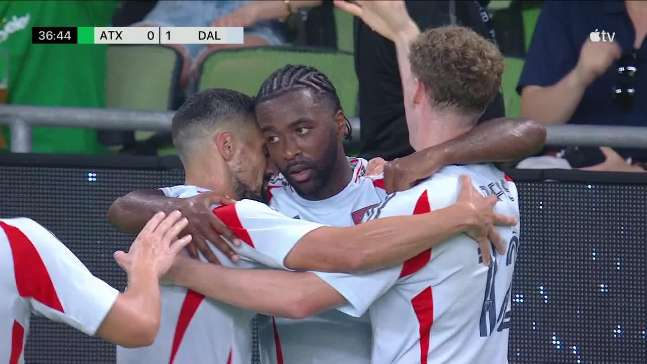 Shaq Moore finds the back of the net for FC Dallas