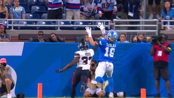 Detroit Lions Rookie Isaac TeSlaa Scores Third Preseason Touchdown