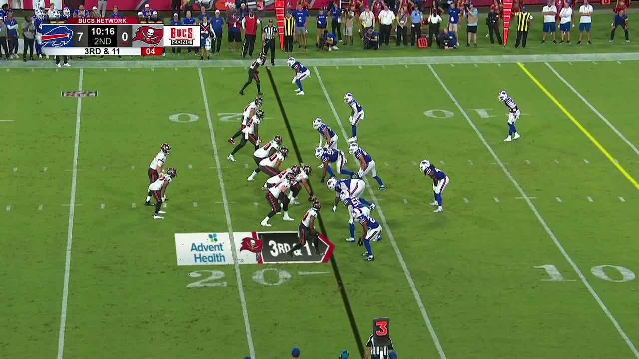 Tre Herndon breaks up potential Buccaneers reception at goal line