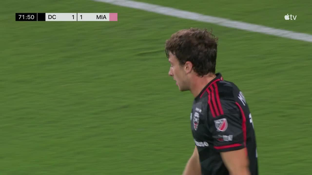 DC United and Inter Miami CF draw 1-1