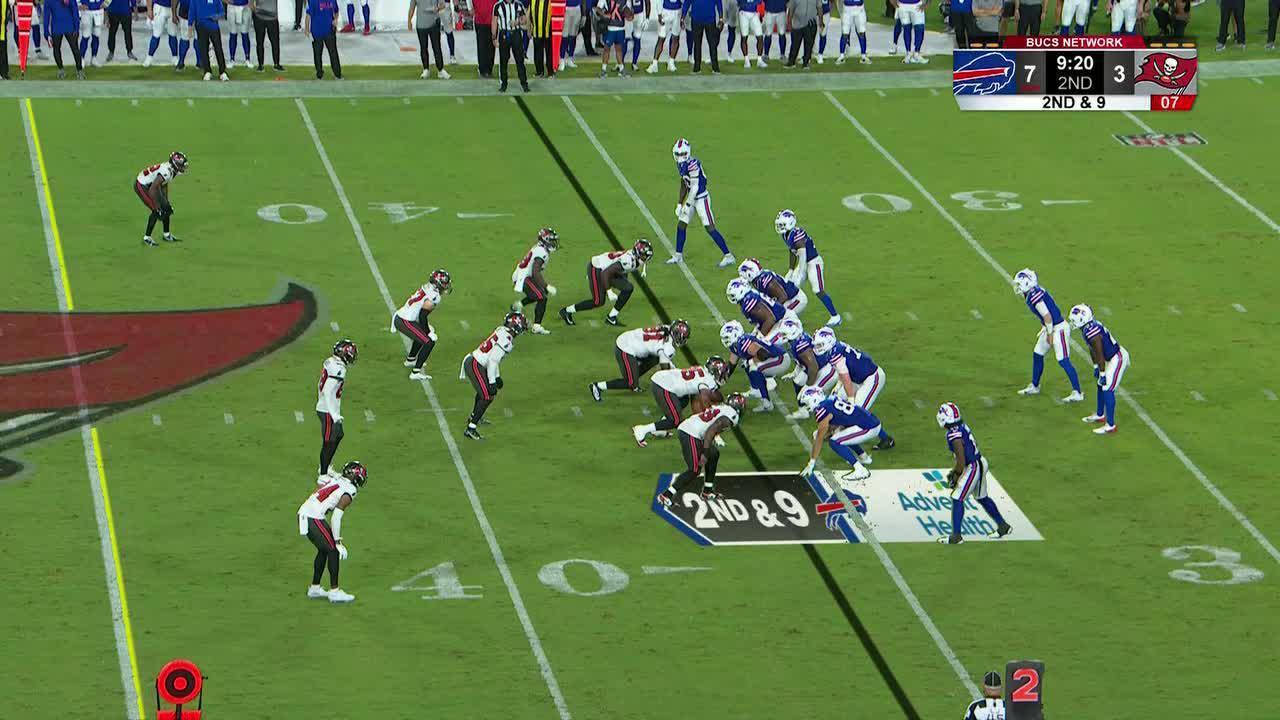 KJ Hamler makes nice grab for Bills