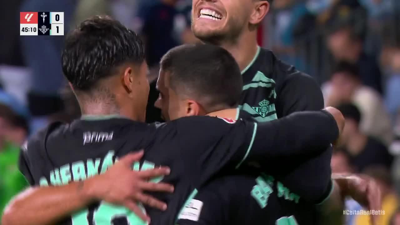 Marc Bartra finds the back of the net for Real Betis