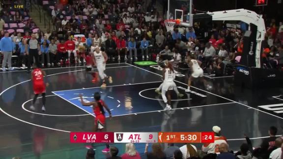 What a shot by Chelsea Gray - ESPN Video