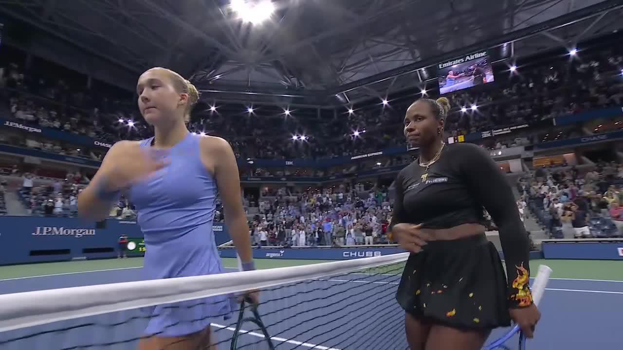 Taylor Townsend defeats No. 5 Mirra Andreeva
