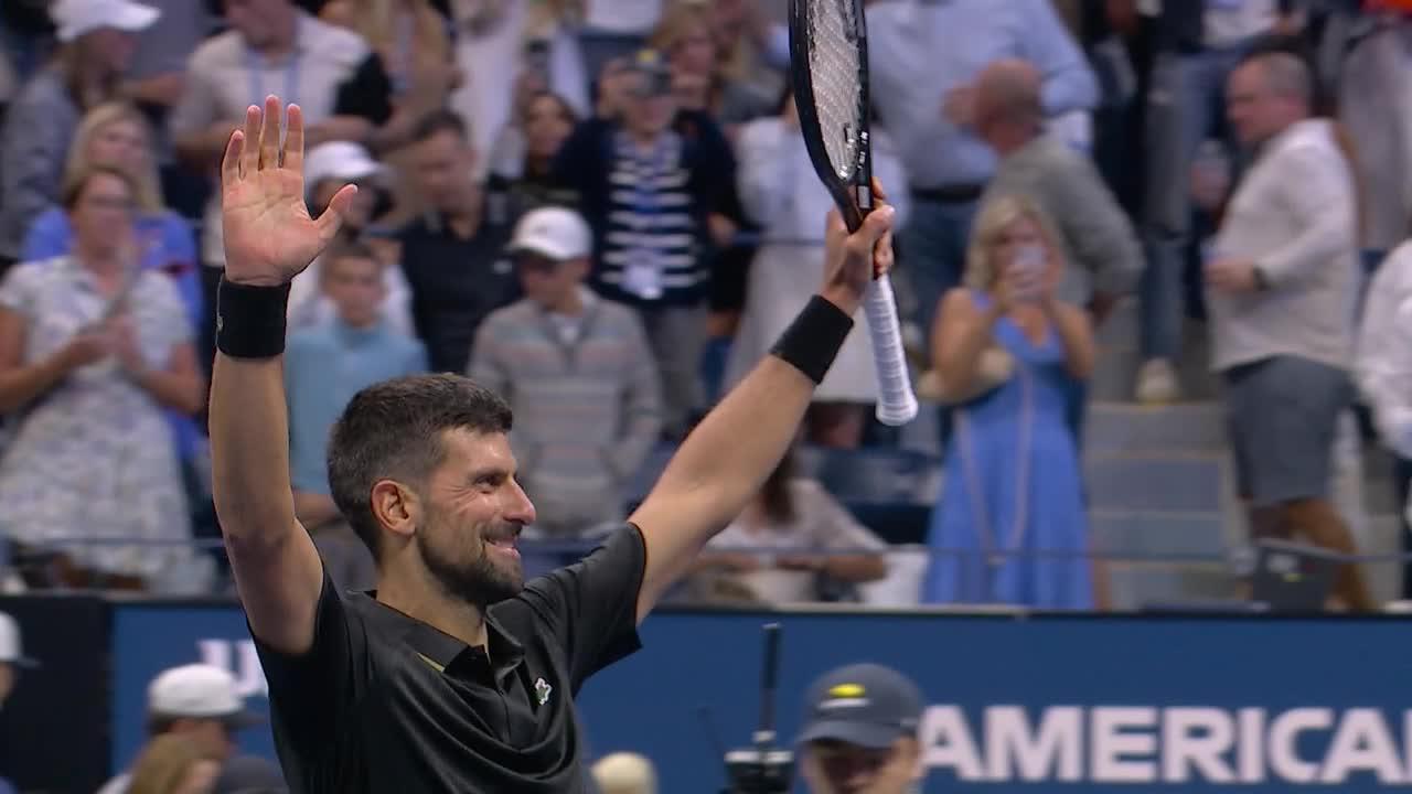 Novak Djokovic advances past Cameron Norrie at US Open