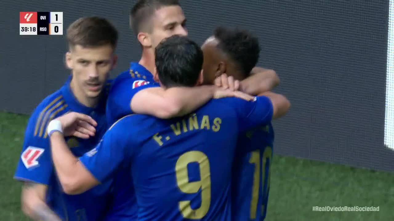 Leander Dendoncker scores goal for Real Oviedo