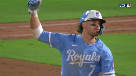 Bobby Witt Jr. 2-Run Homer Lifts Royals Over Tigers 3-1
