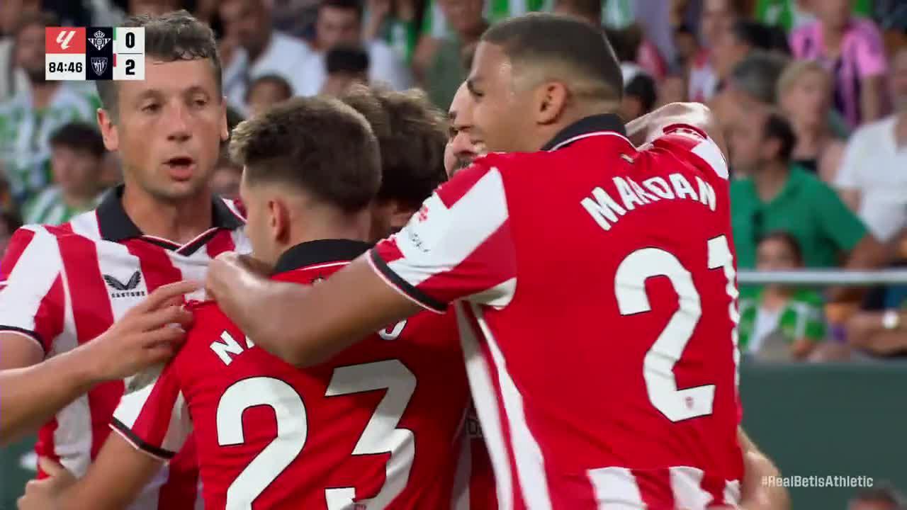 Aitor Paredes finds the back of the net for Athletic Club