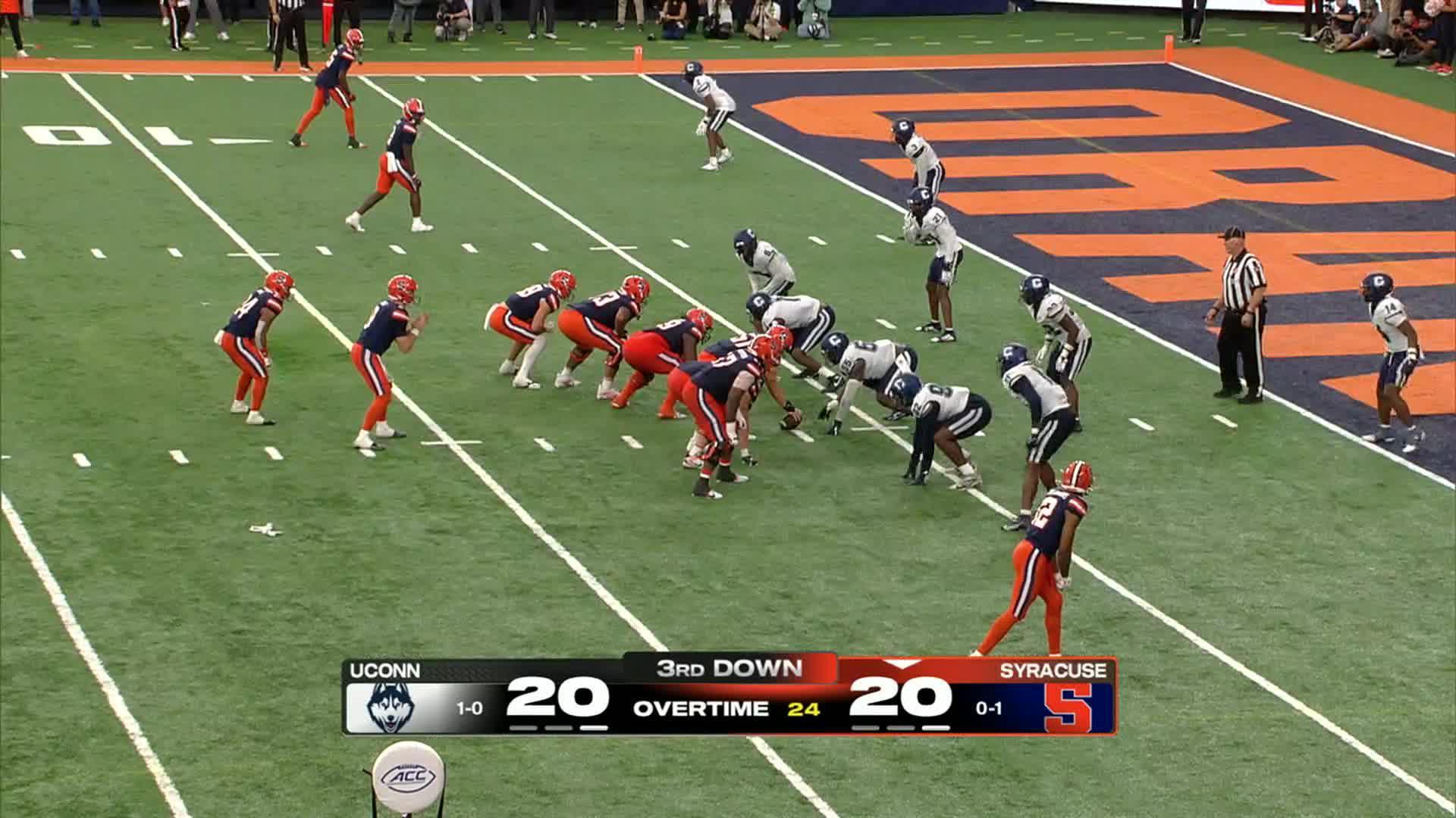 Syracuse defense stands tall in OT to secure win