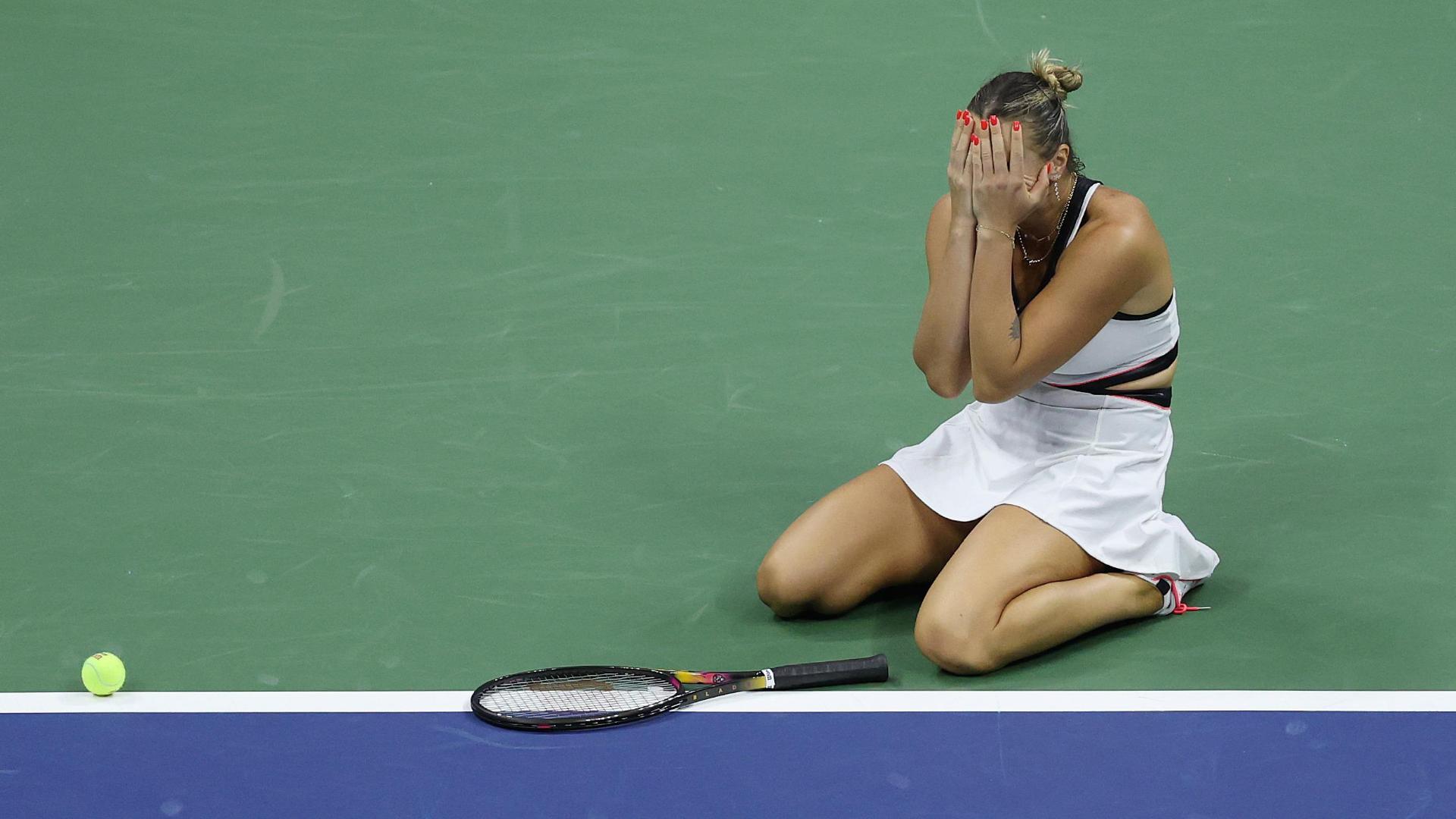 Sabalenka captures 100th major match victory with repeat US Open win