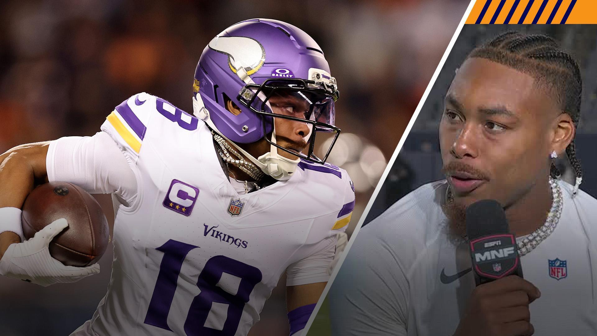 Justin Jefferson: We kept fighting in win over Bears