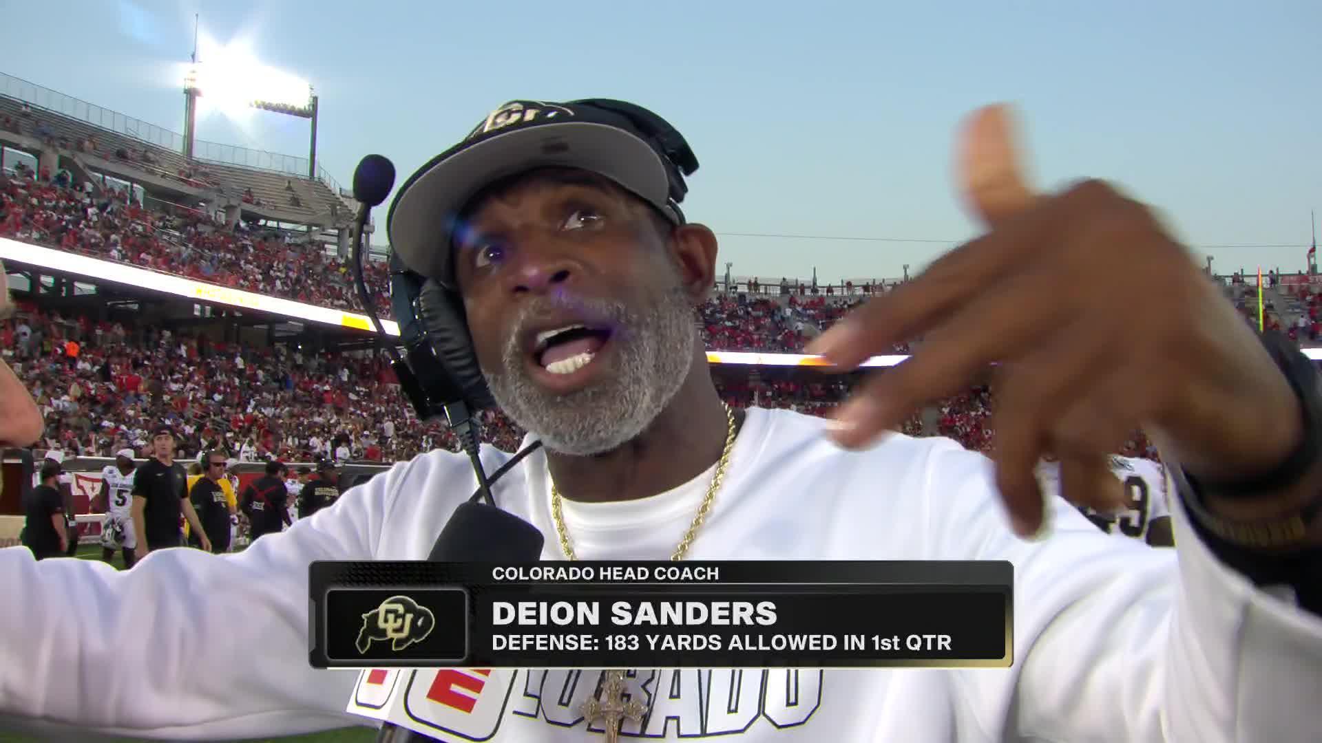 Deion Sanders calls out 'hot garbage' Colorado defense