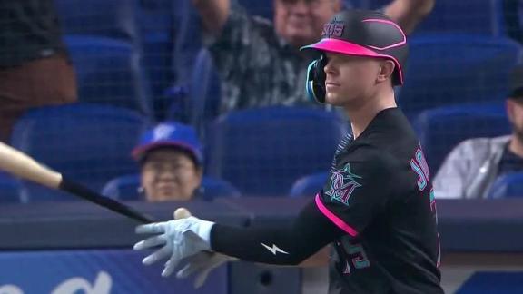 Marlins' Troy Johnston Hits Two Homers Including Walk-Off Against Tigers