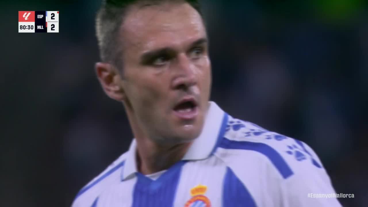 Enrique García slots home penalty goal vs. Mallorca
