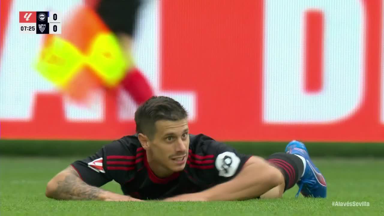 Antonio Sivera makes a great save