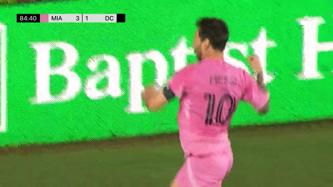 Lionel Messi gets his brace for Inter Miami