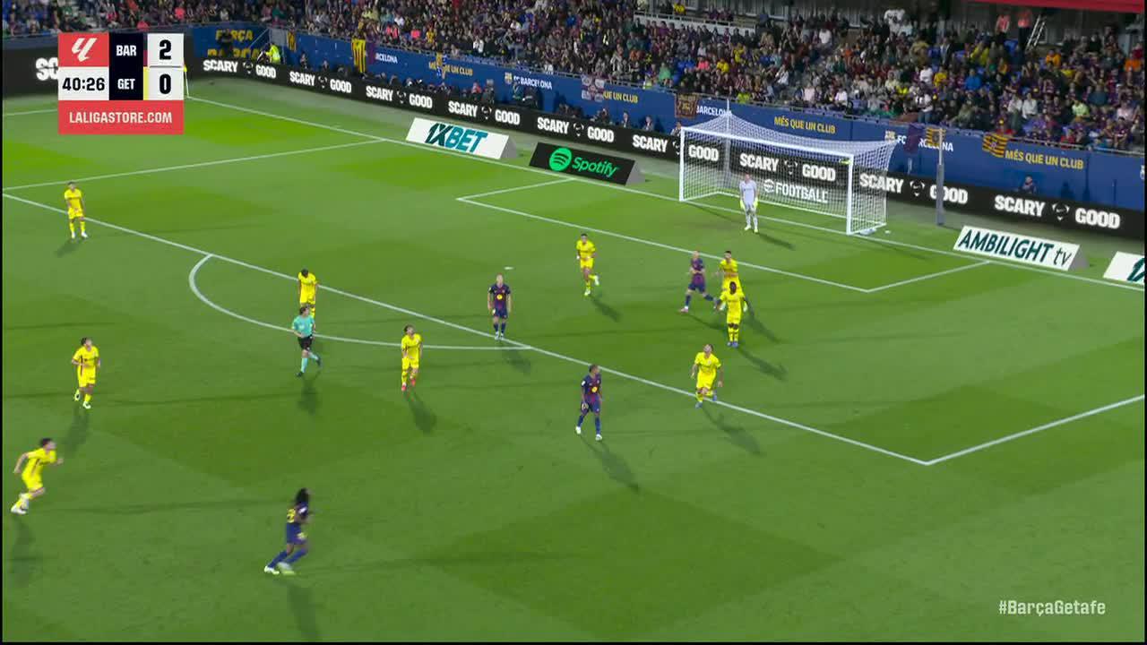 David Soria makes a great save