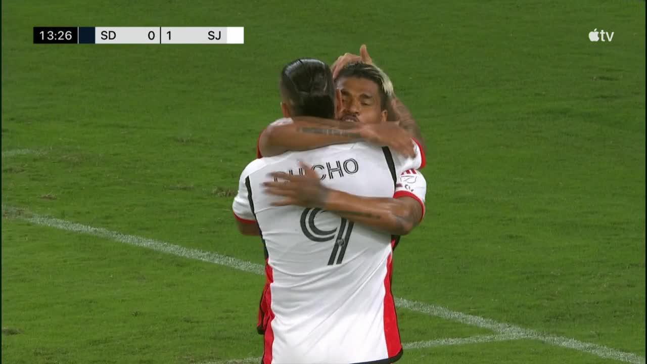 Josef Martínez gets on the scoresheet for San Jose Earthquakes