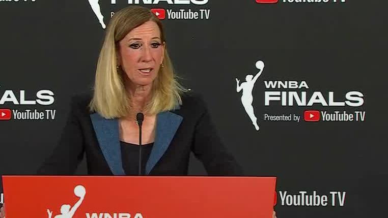 WNBA commissioner on Collier's comments and officiating