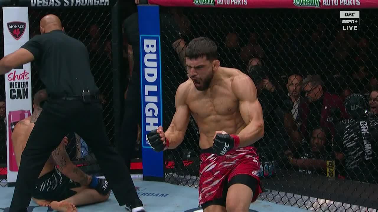 Ramiz Brahimaj submits Austin Vanderford