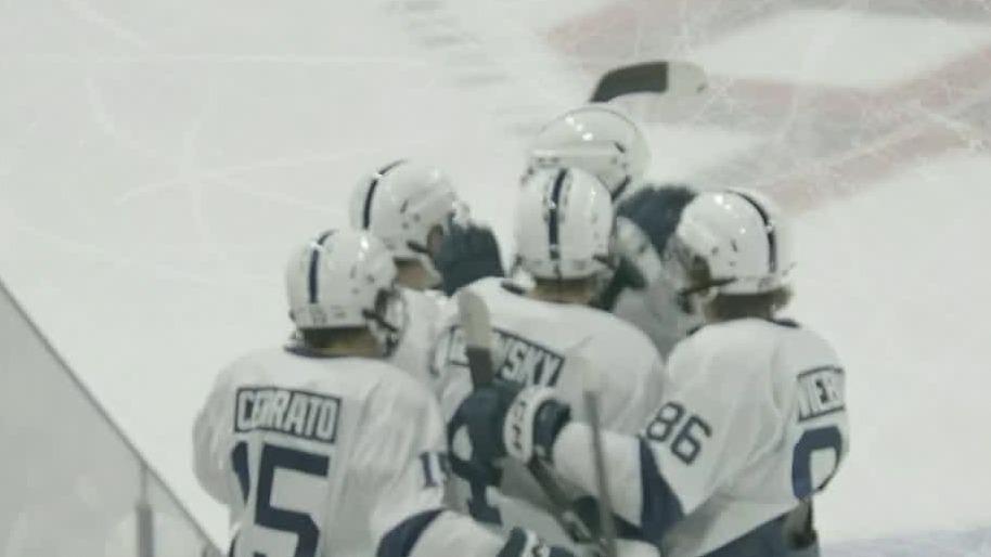 Penn State phenom gets two assists in his first period