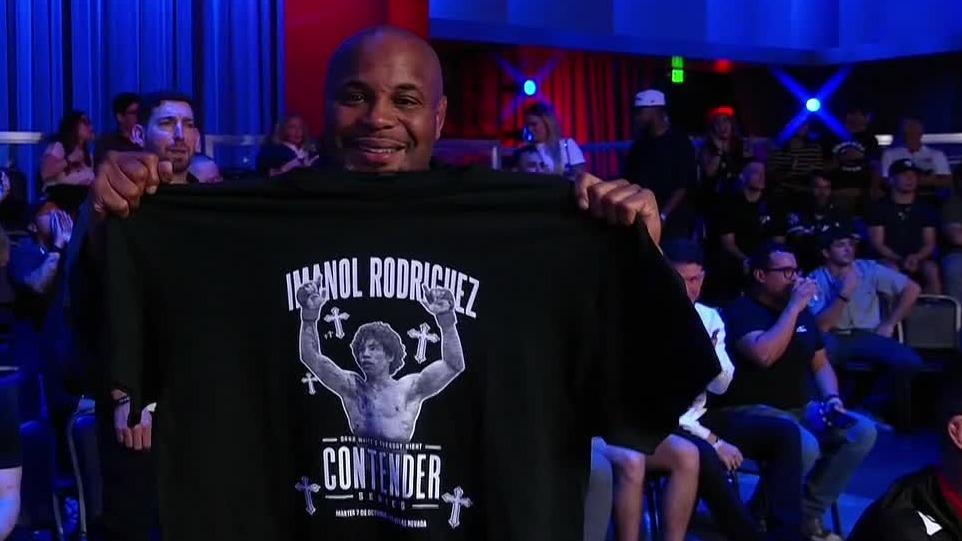 Daniel Cormier amped up after Imanol Rodriguez's TKO win