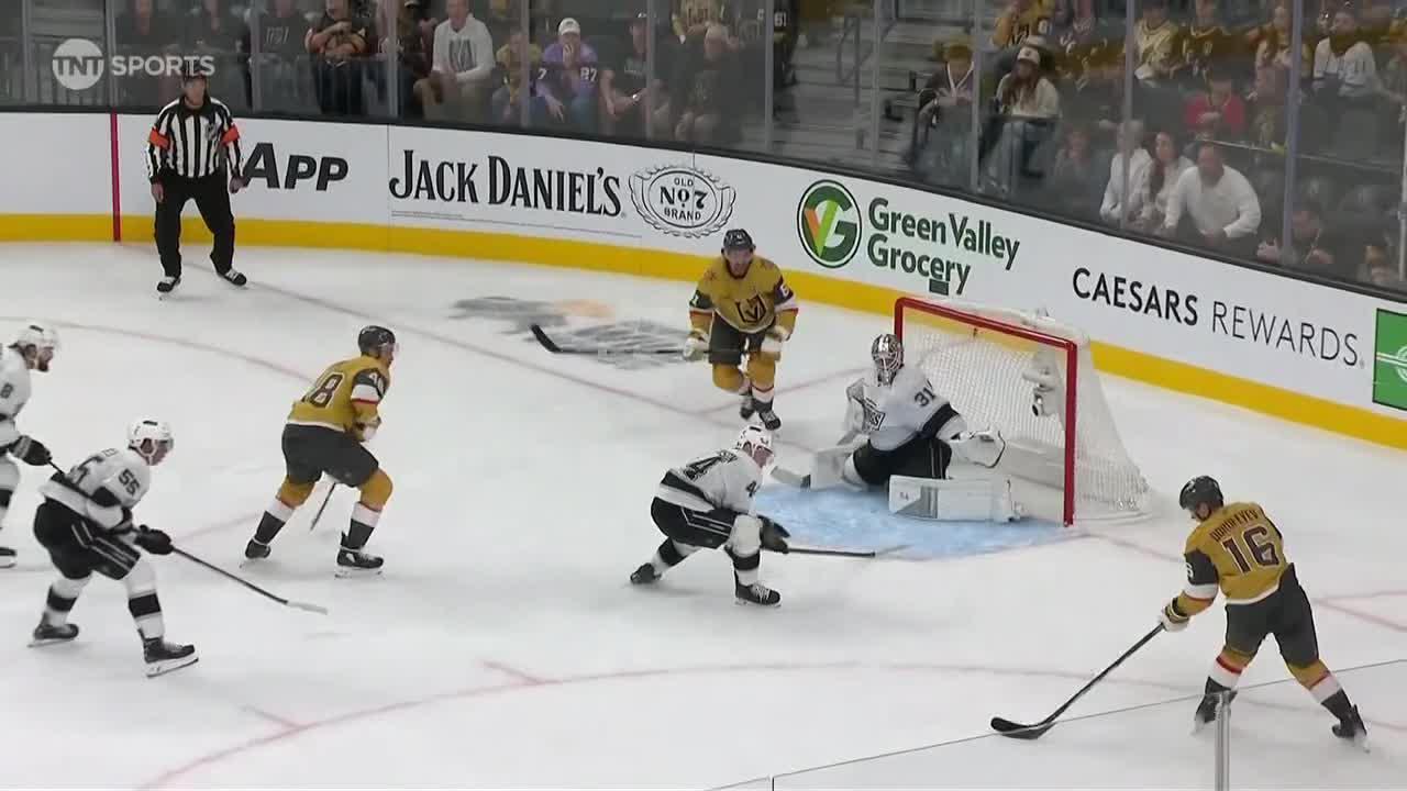 Pavel Dorofeyev completes the hat trick for Vegas Golden Knights