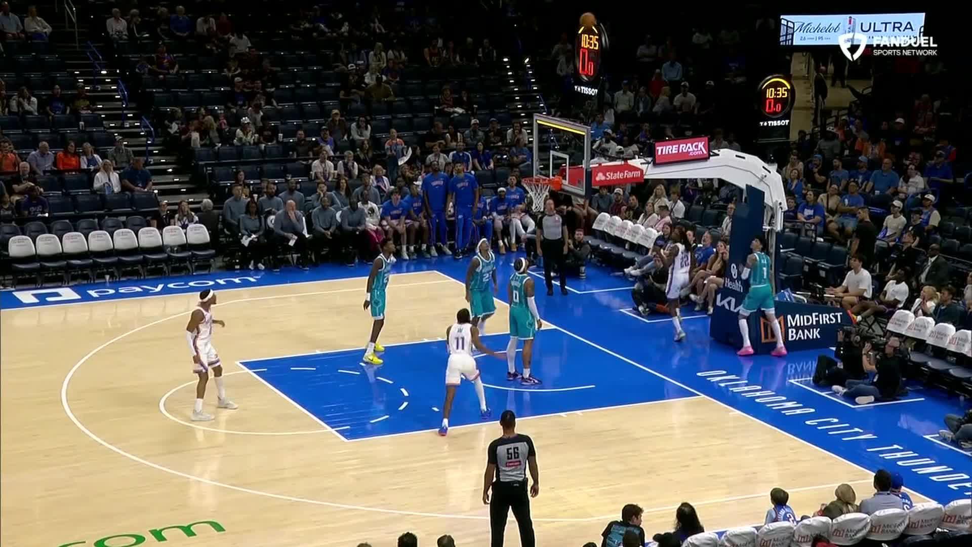 'Oh my goodness!' Cason Wallace makes extraordinary bucket