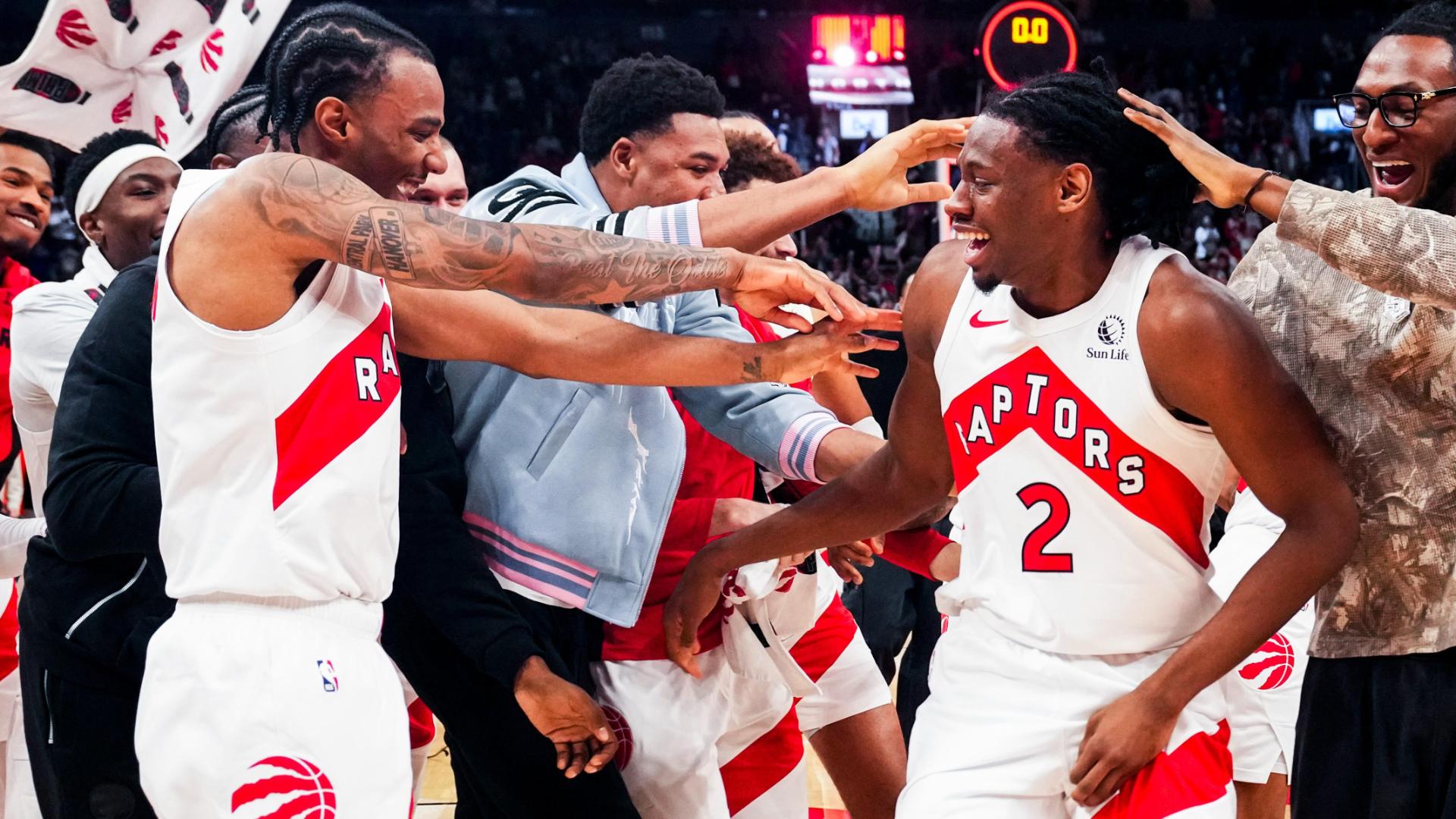 Jonathan Mogbo completes stunning Raptors comeback vs. Celtics