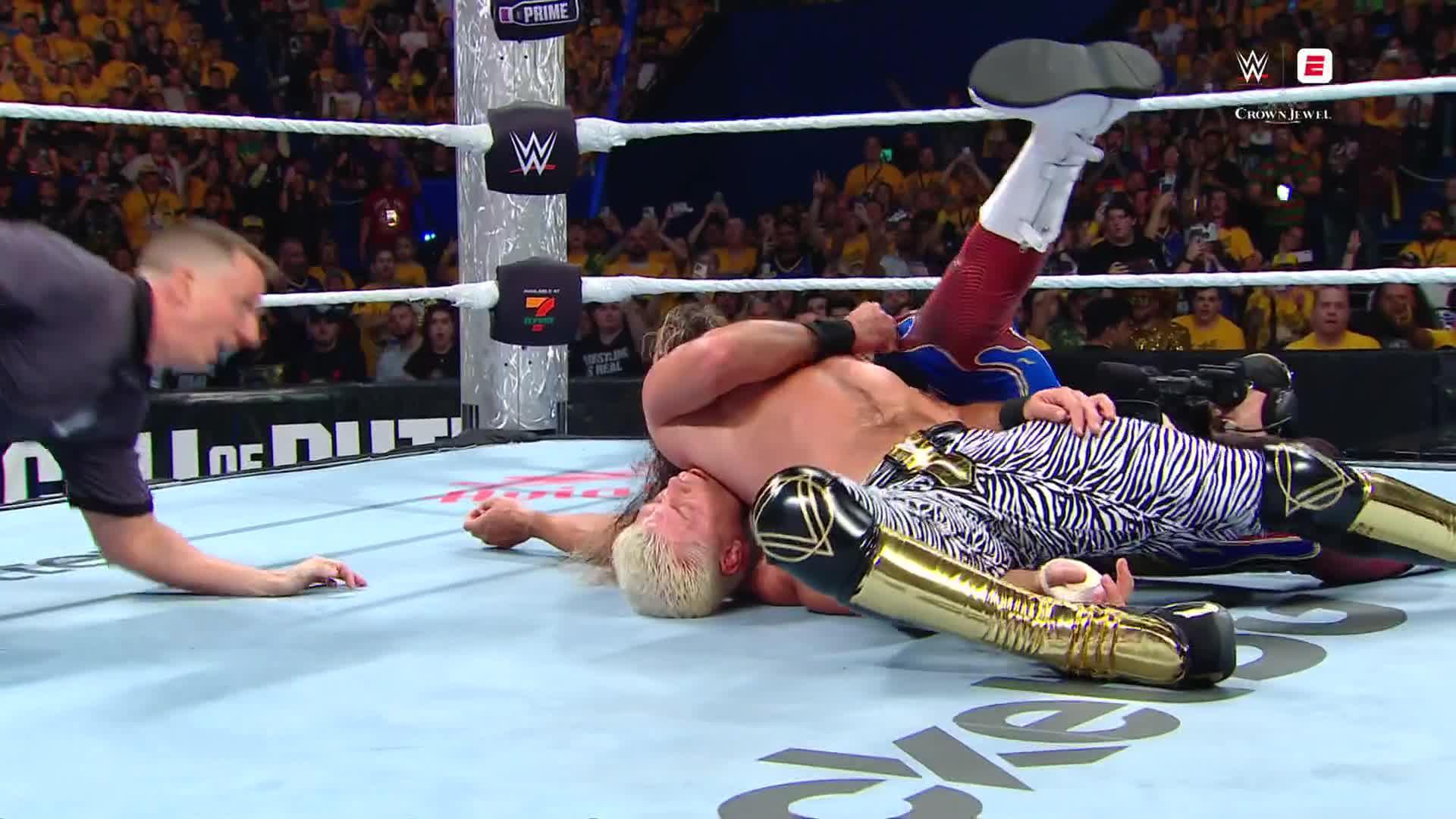 Seth Rollins uses Rolex watch to get his first career victory over Cody Rhodes