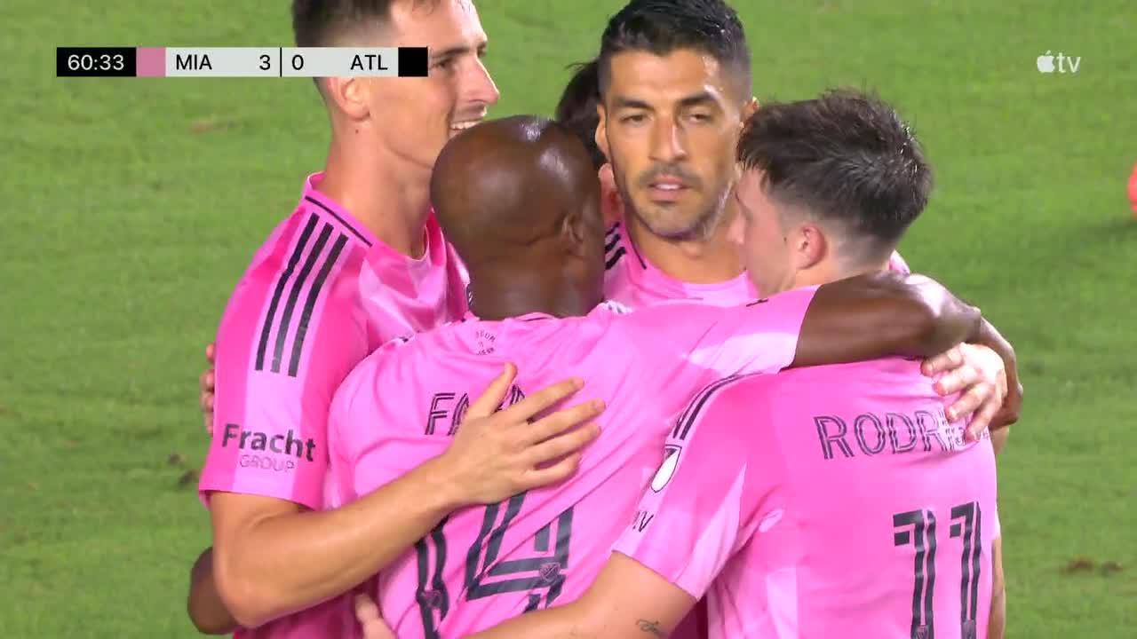 Luis Suárez gets on the scoresheet for Inter Miami CF