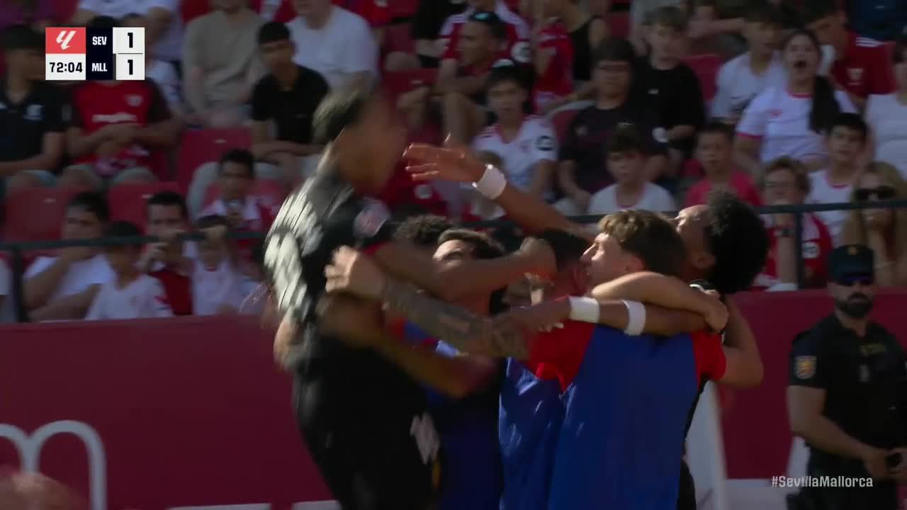 Mateo Joseph finds the back of the net for Mallorca