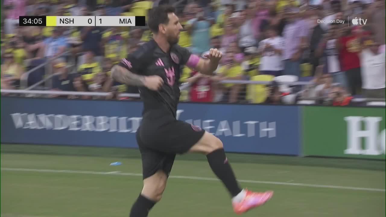 Messi opens the scoring with great goal for Inter Miami
