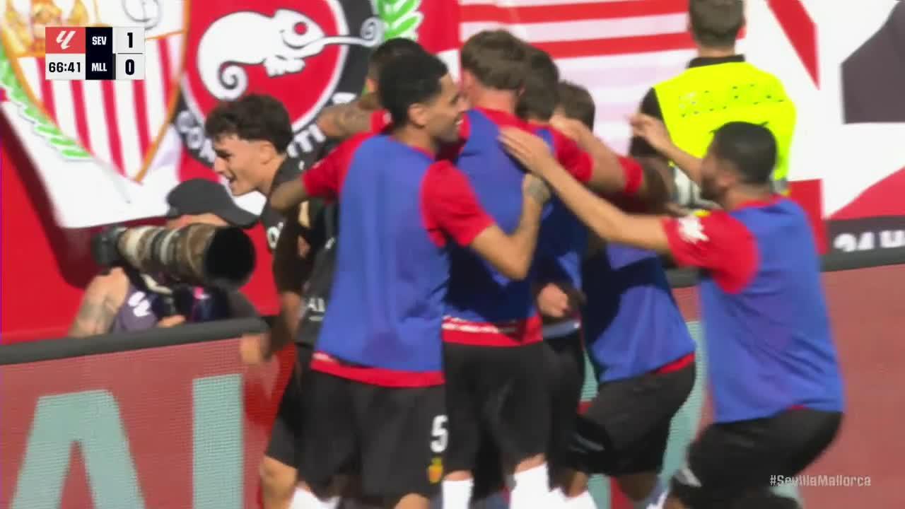 Vedat Muriqi finds the back of the net for Mallorca