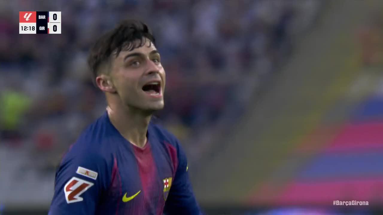 Pedri scores in the 13'