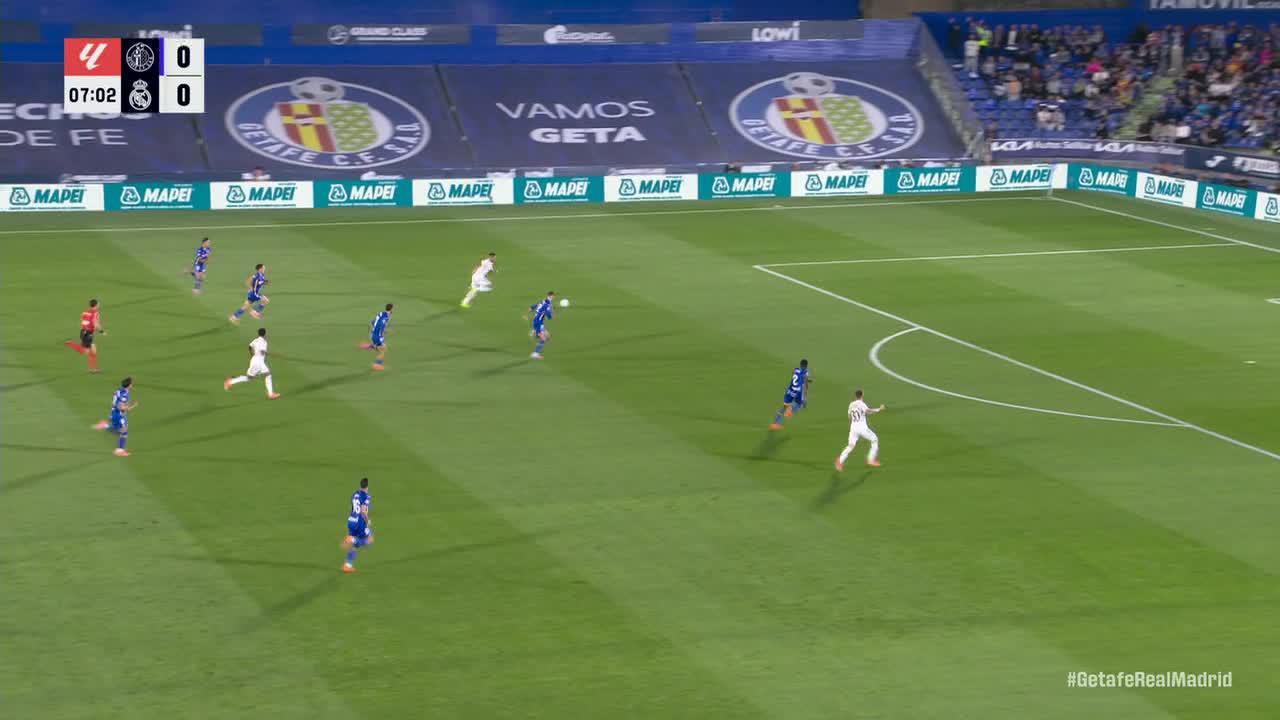 David Soria makes a great save