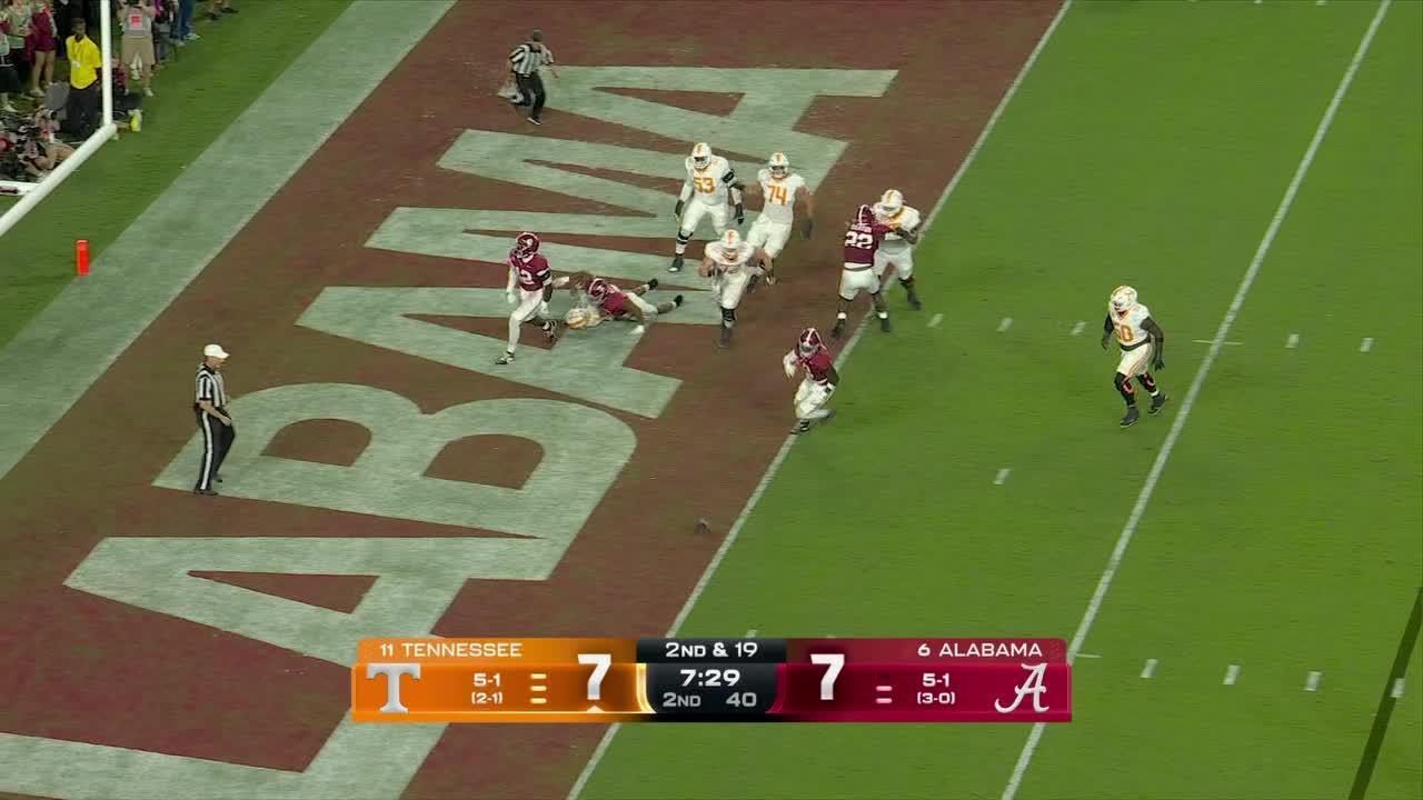 Tennessee vs. Alabama (Oct 18, 2025) Live Score - ESPN